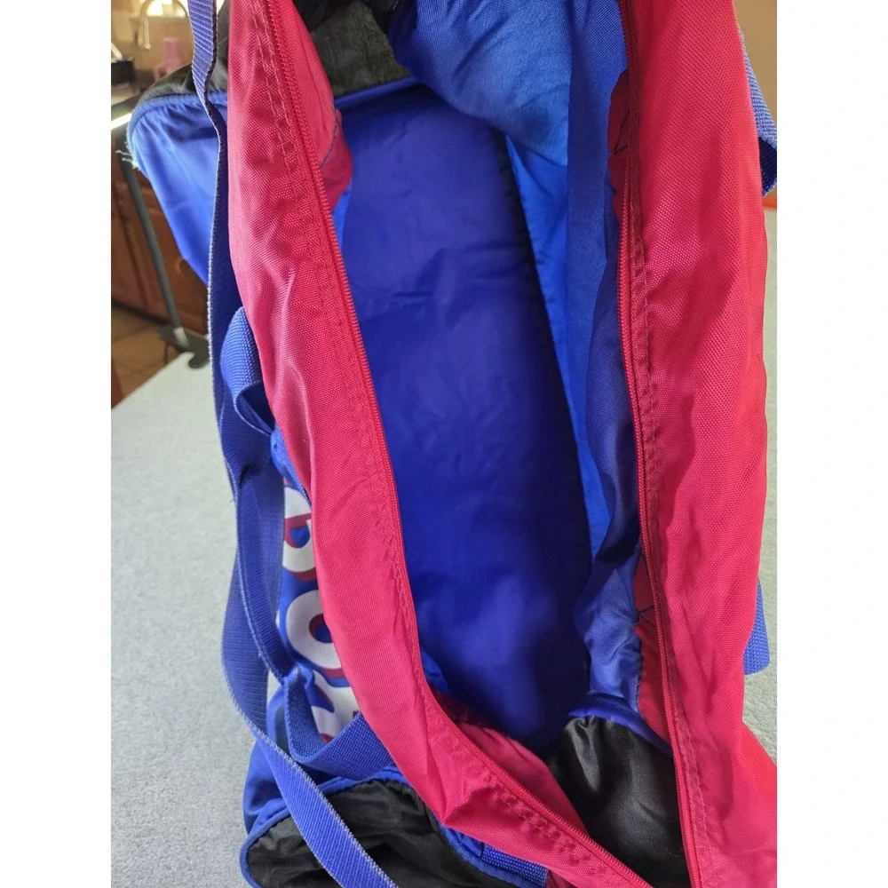 Vintage 90s Barrel Bag Reebok Athletic Duffle Retro Gym Nylon Classic Sports